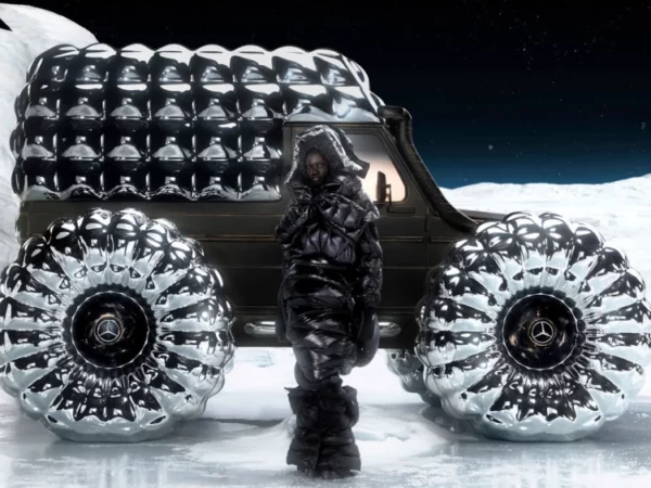 Moncler Motors Ahead With Artsy Mercedes-Benz Collaboration
