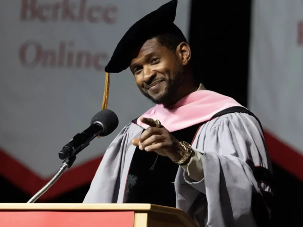 Usher Receives Honorary Degree From Berklee College Of Music And Encourages Graduates To “Break The Barriers” 