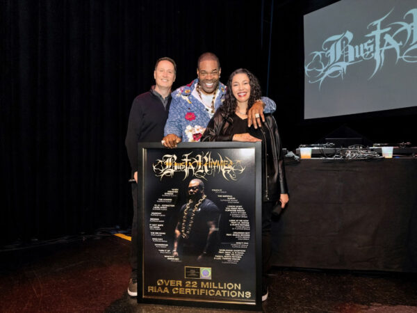 Busta Rhymes Takes Center Stage at RIAA & Spotify Event Backing Musicians On Call 