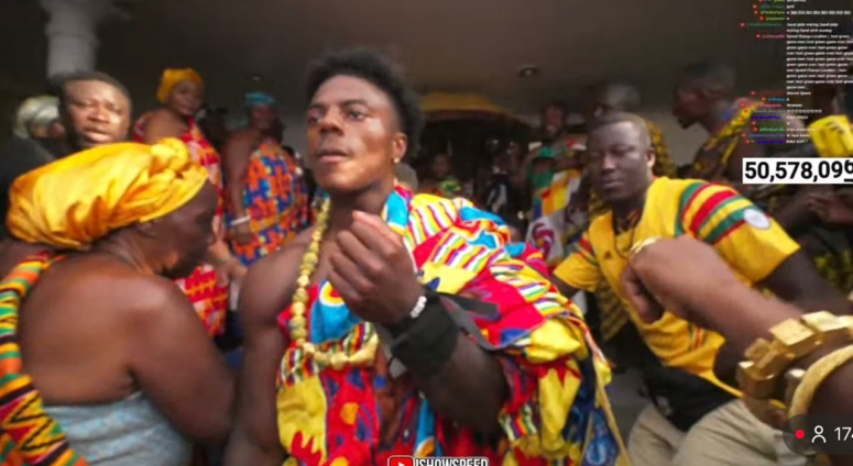American Streamer IShowSpeed Named Barima Kofi Akuffo In Ghana