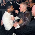 Heated Altercation Between Usher And Justin Bieber Breaks Out At Beyoncé and Jay-Z’s Oscar Afterparty