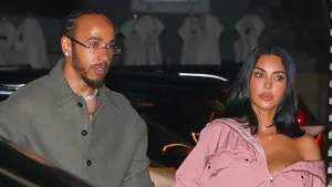 Kim Kardashian Holds Hands With Lewis Hamilton While Leaving Her Broadway Show