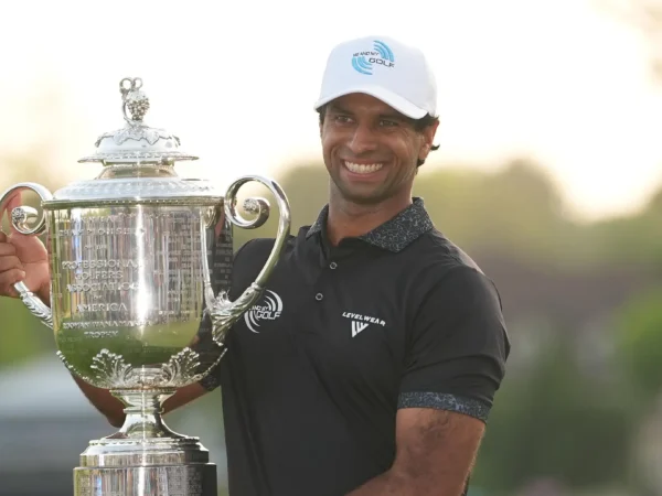 PGA Champ Aaron Rai Heartwarmingly Explains How Much His Wife Means To Him And His Golf