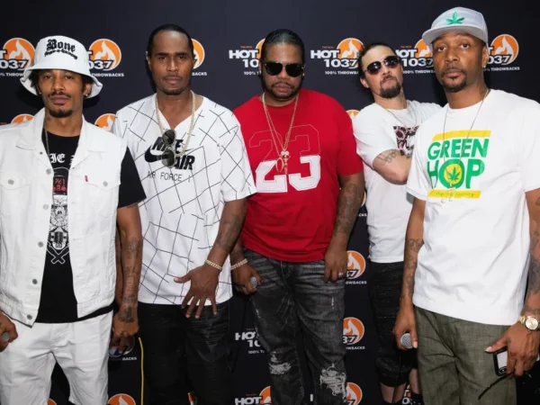 Bone Thugs-n-Harmony Receive Star On Hollywood Walk Of Fame