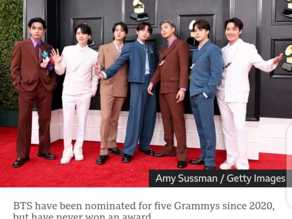 BTS Declines Grammy Consideration, Citing Concerns Over Language-Based Recognition
