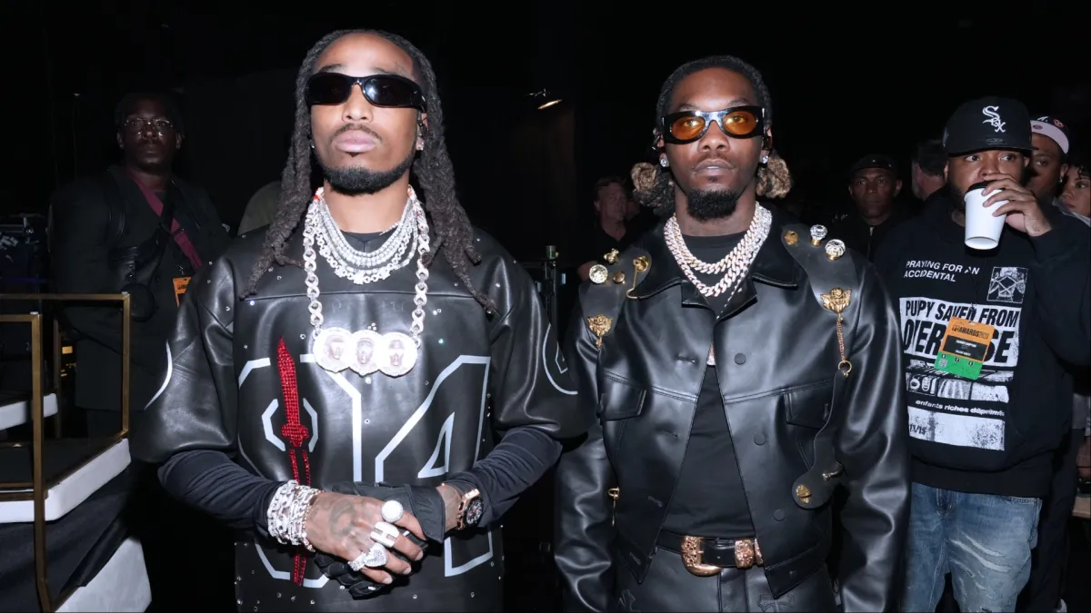 Quavo & Offset Reunite At ‘Qrömelife’ Album Listening Party & Tease Collaboration